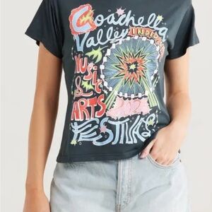 Daydreamer Coachella Valley Graphic Tee - Black